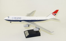 British Airways Boeing 747-400 G-CIVB Negus livery With Stand 100 year anniversary