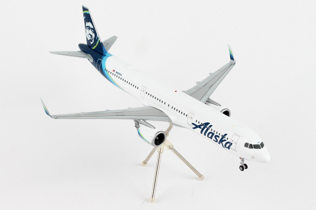 Alaska A321neo N928VA Gemini 200 Diecast Display Model