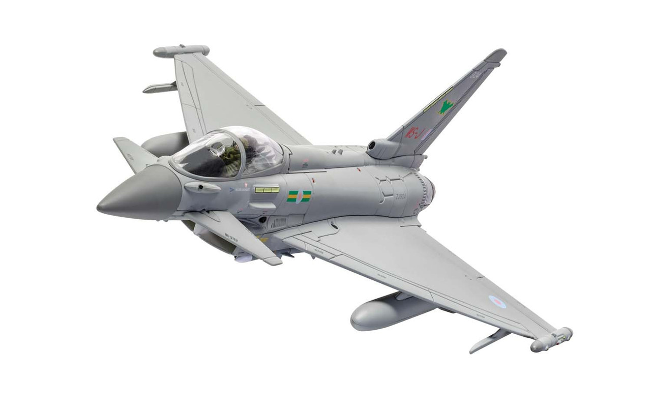 Eurofighter Typhoon Diecast Model Aeroplane Corgi Aviation Showcase