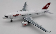 Swiss International Air Lines Airbus A319-112 HB-IPU With Stand