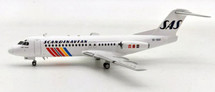 Scandinavian Airlines SAS Fokker F-28-4000 Fellowship SE-DGO With Stand