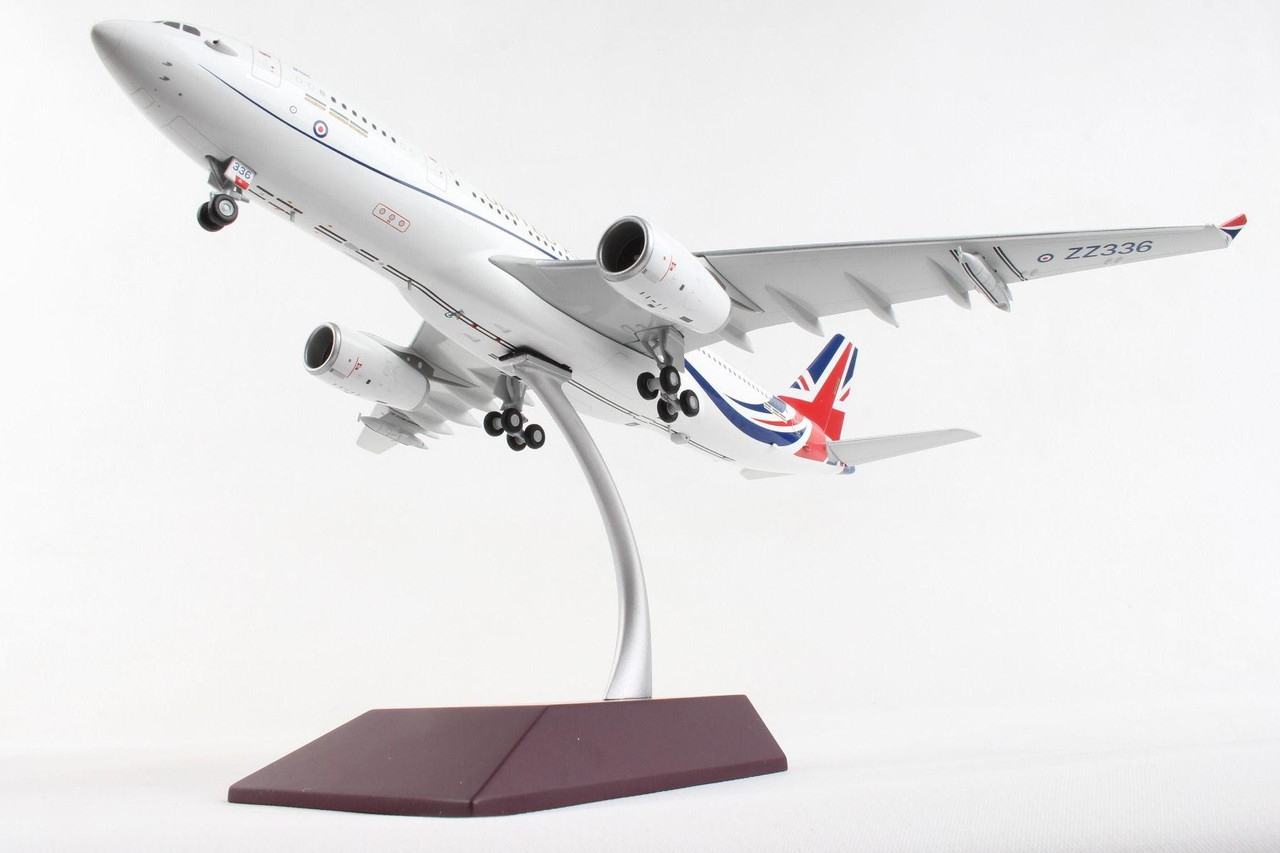 Voyager K.Mk 2 (Airbus A330 MRTT) RAF No.32 Sqn, ZZ336 Boris Force One  Gemini 200 Diecast Display Model