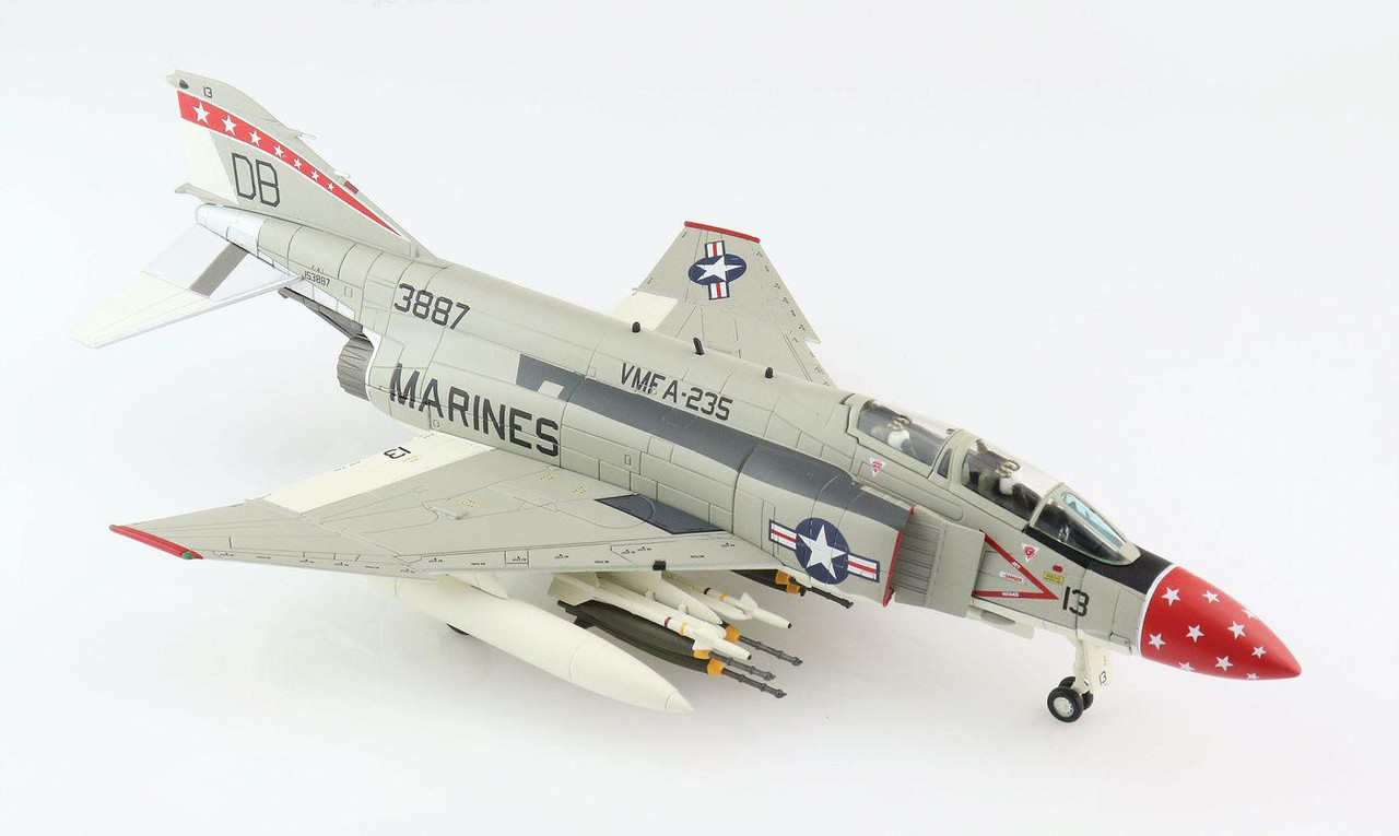 F-4J Phantom II USMC VMFA-235 Death Angels, DB13, 1972, 1:72 Hobby