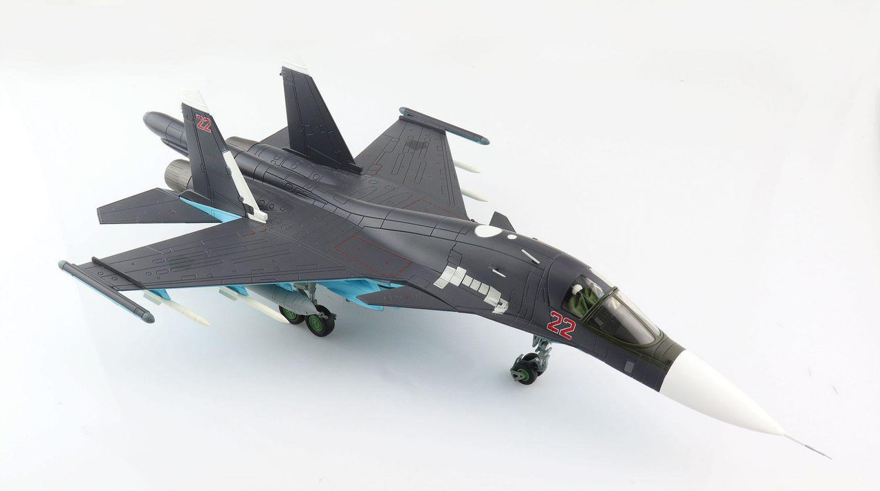Sukhoi Su-34 Fullback Russian Air Force, Red 22, Bassel Al