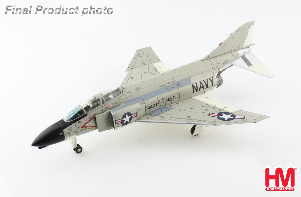 F4H-1 Phantom II Diecast Model USN, John Watts Young, NAS Point