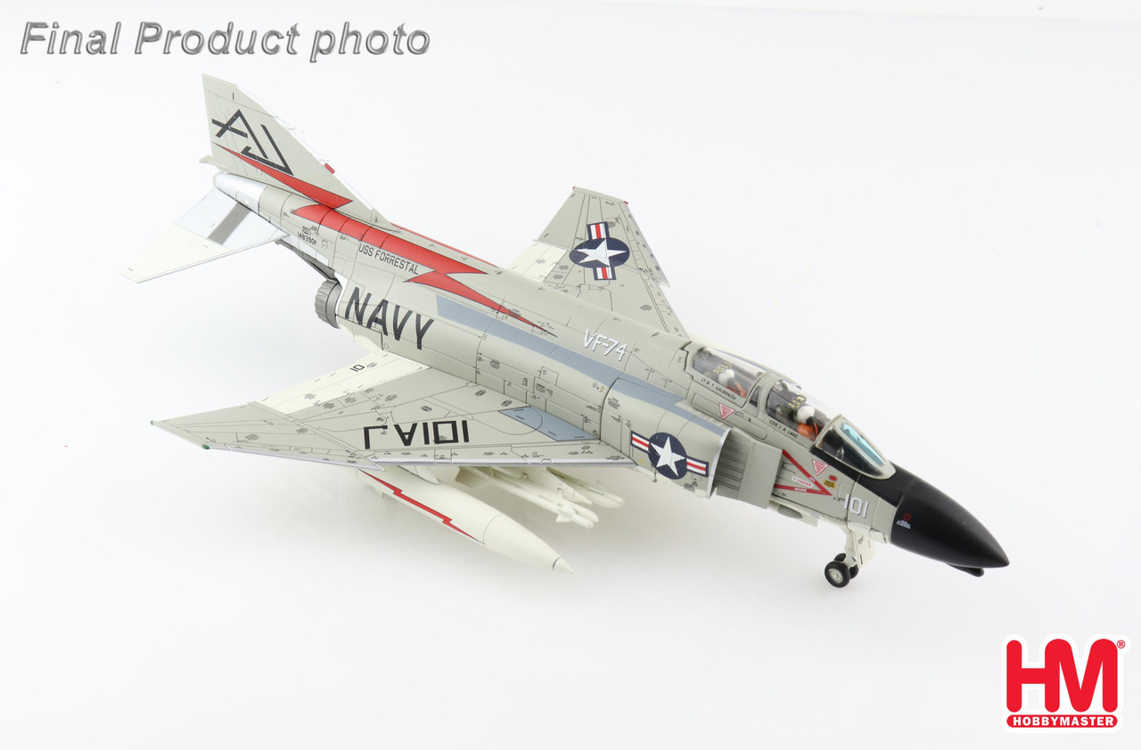 F4H-1 (F-4B) Phantom II - USN VF-74 Bedevilers, CVA-59, USS