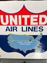 United Airlines Standard Sign