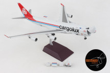 Cargolux B747-400ER Gemini Diecast Display Model