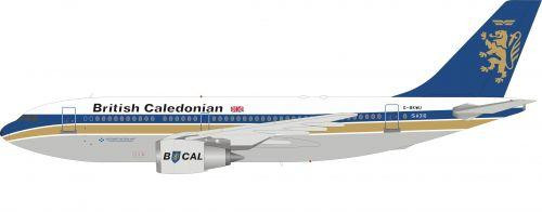 BRITISH CALEDONIAN A310-203 Airbus With Stand, 1:200 Inflight 200