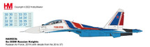 Su-30SM Flanker C - Russian Knights Russian Air Force, 2019 (with decals from No. 30 to 37)