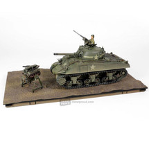 Sherman M4A3 - 75, Training Vehicle, C Company, 10th Tank Battalion, 5th Armore, 1/32 Diecast Scale Model