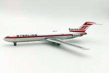 Sterling 727-200 OY-SAU Skybus with stand