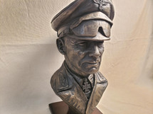 Feldmarschall Erwin Rommel Cold Cast Bronze Bust