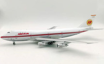 Iberia Boeing 747-100, EC-BRQ W/ Stand