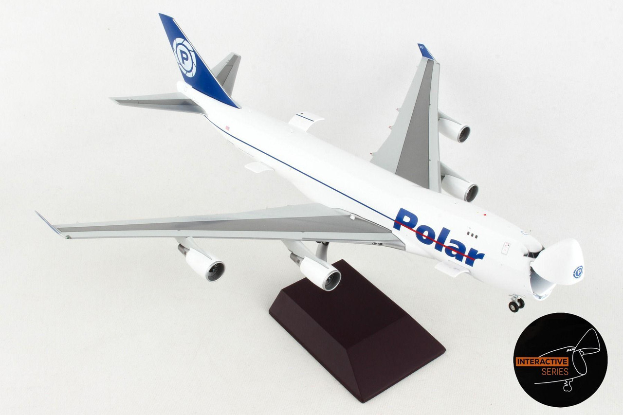 Polar Air Cargo 747-400F, N450PA Interactive Series Gemini 200