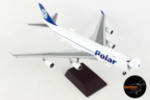 Polar Air Cargo 747-400F, N450PA Interactive Series Gemini 200 Diecast Display Model