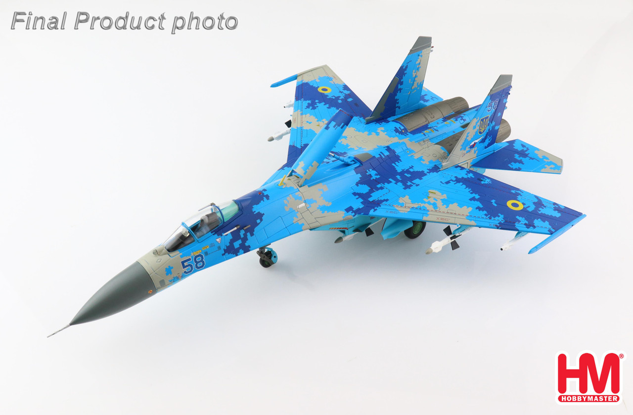 Hobby Master Russian Sukhoi Su-27 Flanker 1/72 diecast Plane Model A Hobby Master Russian Sukhoi Su-27 Flanker 1/72 diecast Plane Model A