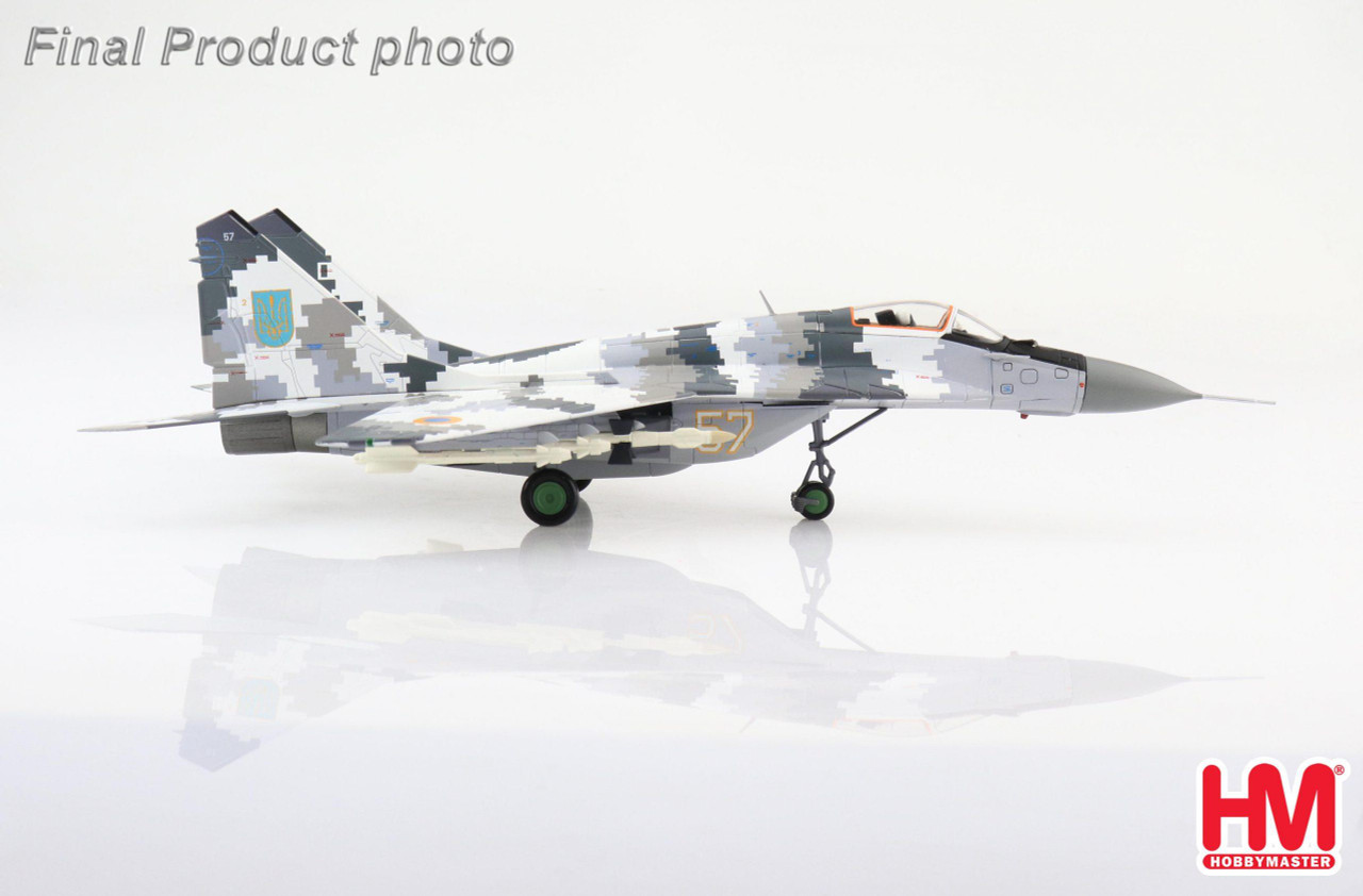 MiG-29 Fulcrum C - No. 57, Ukrainian Air Force, 1:72 Hobby Master