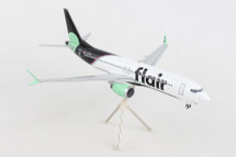Flair Airlines 737 MAX 8, C-FLKD Gemini 200 Diecast Display Model