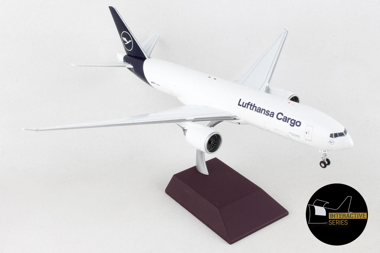 Lufthansa Cargo 777-200LRF, D-ALFA Interactive Series Gemini 200