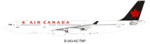 Air Canada Airbus A340-300, C-FTNP with stand