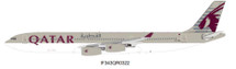 Qatar Amiri Flight Airbus A340-300, A7-AAH With Stand