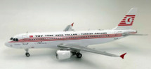 Turkish Airlines Airbus A320-214, TC-JLC, Retro Colors with Stand