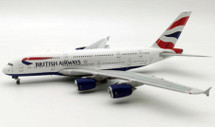 British Airways Airbus A380-800 with Stand