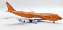 Braniff International Boeing 747-130, N610BN with Stand