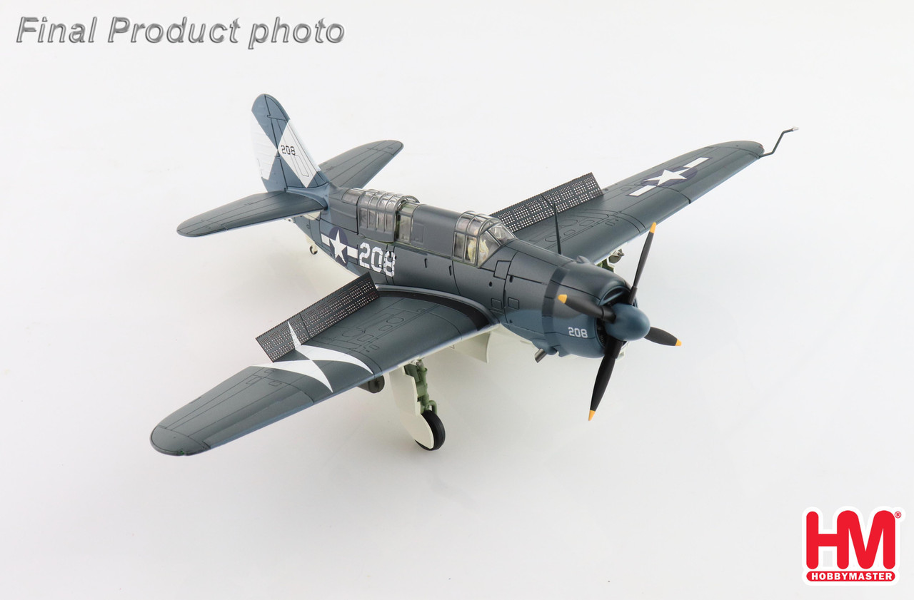 SB2C Helldiver - USN VB-83, White 208, USS Essex, Yamato Sinking
