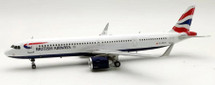 British Airways A321-251NX, G-NEOX with stand