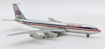 American Airlines 707-323B, N8435 Polished with Stand