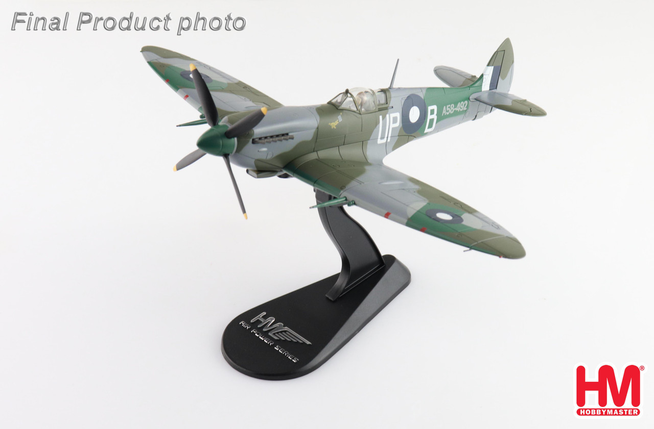 Supermarine Spitfire Mk IX - RAAF No.79 Sqn, A58-492 Mac III, Hugh Kennare,  1945, 1:48 Hobby Master HM-HA8327