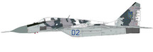 MiG-29MU1 Fulcrum-C - Ukrainian Air Force, Blue 02, Ukraine, 2022, w/JDAM and HARM Missiles
