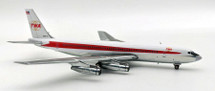 Trans World Airlines TWA 707-131B, N86741 Polished w/ Stand