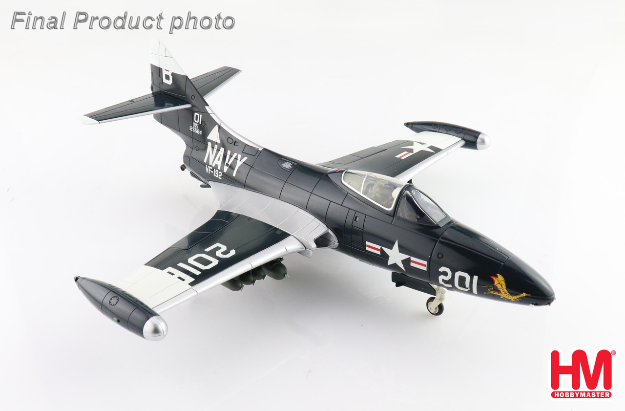 F9F-5 Panther - USN VF-192 Golden Dragons, Golden Dragon, USS