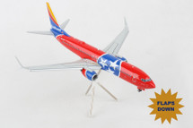 Southwest Airlines 737-800S, Tennessee One, 8620H Flaps Down Gemini Diecast Display Model