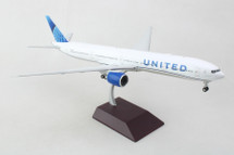United Airlines 777-300ER, N2352U Gemini Diecast Display Model