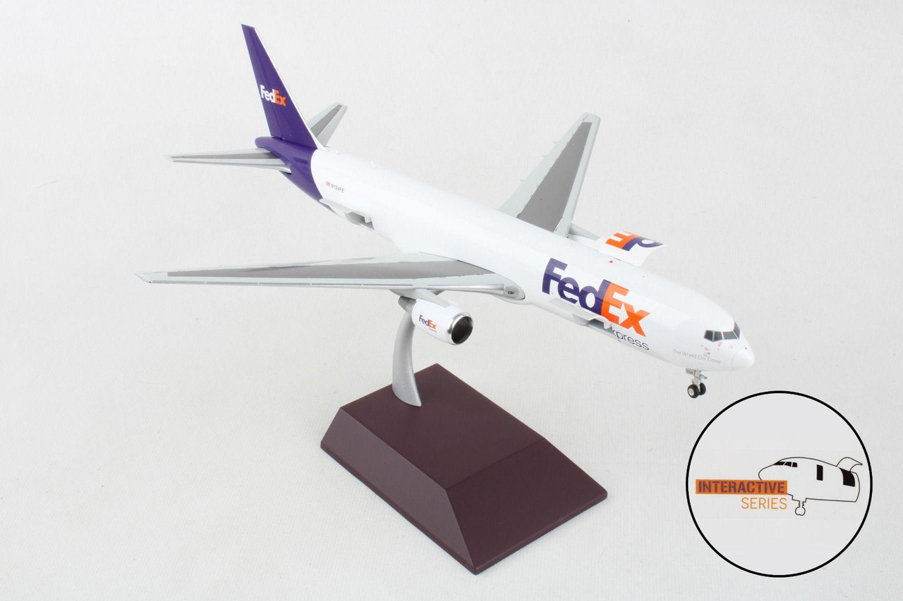 FedEx Express 767-300ERF, N134FE Interactive Gemini Diecast
