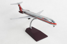 US Air MD-82, 1980's Polished Livery Gemini Diecast Display Model