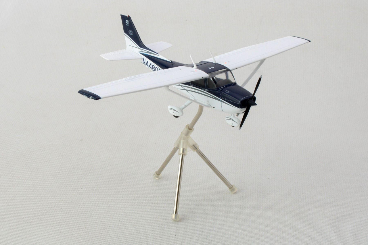 Cessna 172M Skyhawk N4480R Sporty s Academy Gemini Diecast Display Model 1 72 Gemini 72 GJ GGCES016