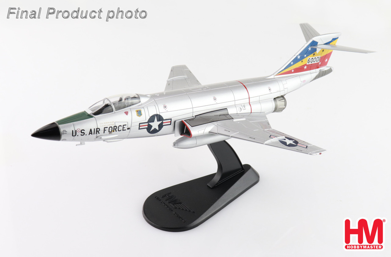 F-101C Voodoo - USAF 81st TFW, 92nd TFS, #56-0001, Robin Olds, RAF