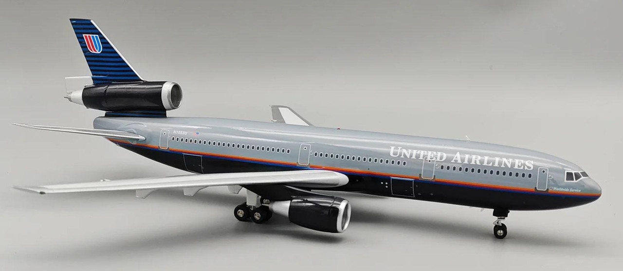 United Airlines DC-10-30, N1853U with Stand, 1:200 Inflight 200 IF