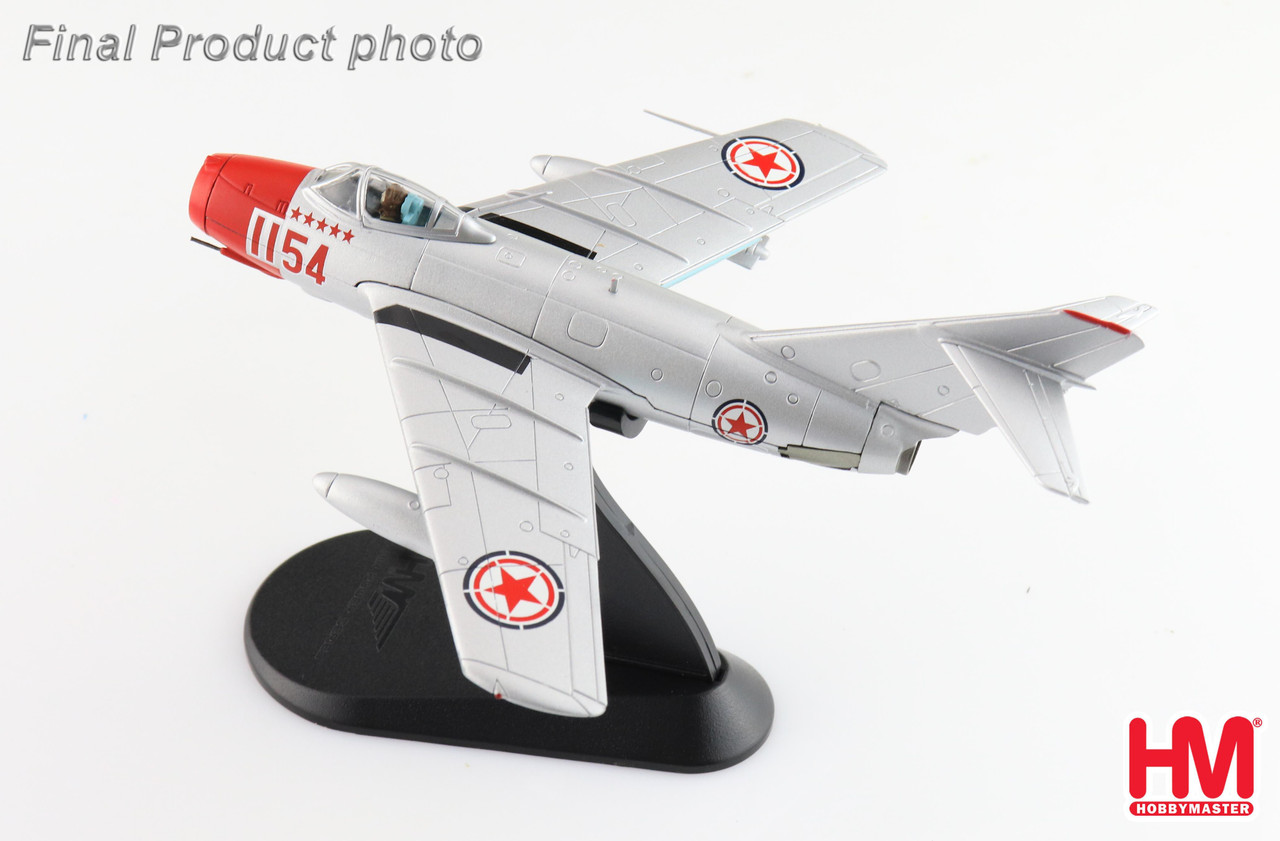 MiG-15 Fagot - CPVAF, Red 1154, North Korea, 1950s, 1:72 Hobby
