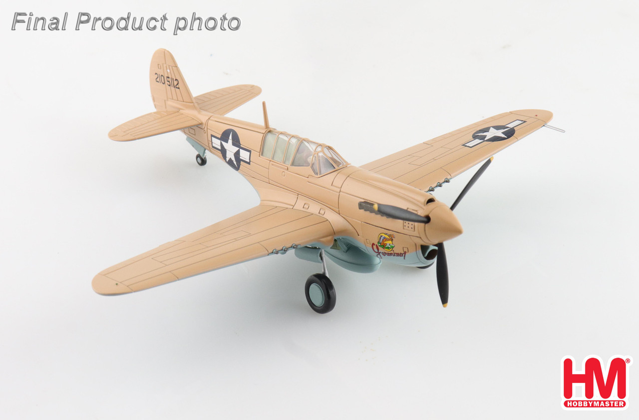 P-40N Warhawk - USAAF 15th FG, 45th FS, #42-105112 Geronimo, Bruce