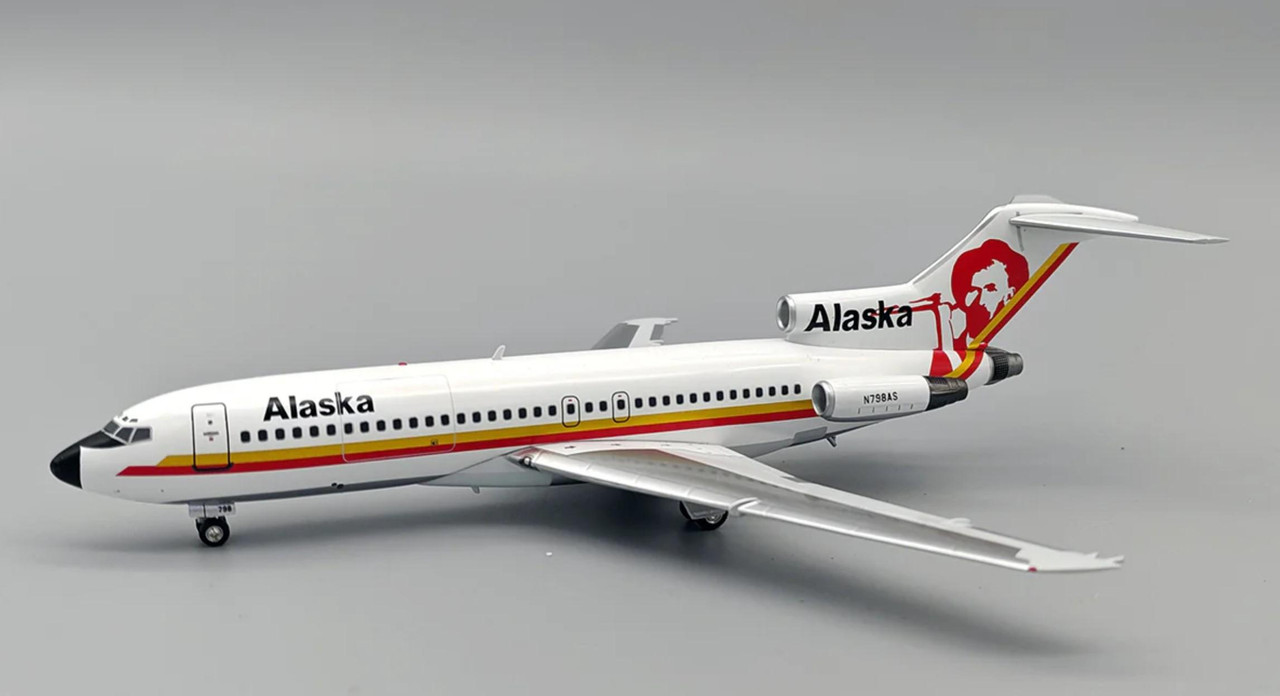 Alaska Airlines Boeing 727-90C N798AS, 1:200 Inflight 200 IF