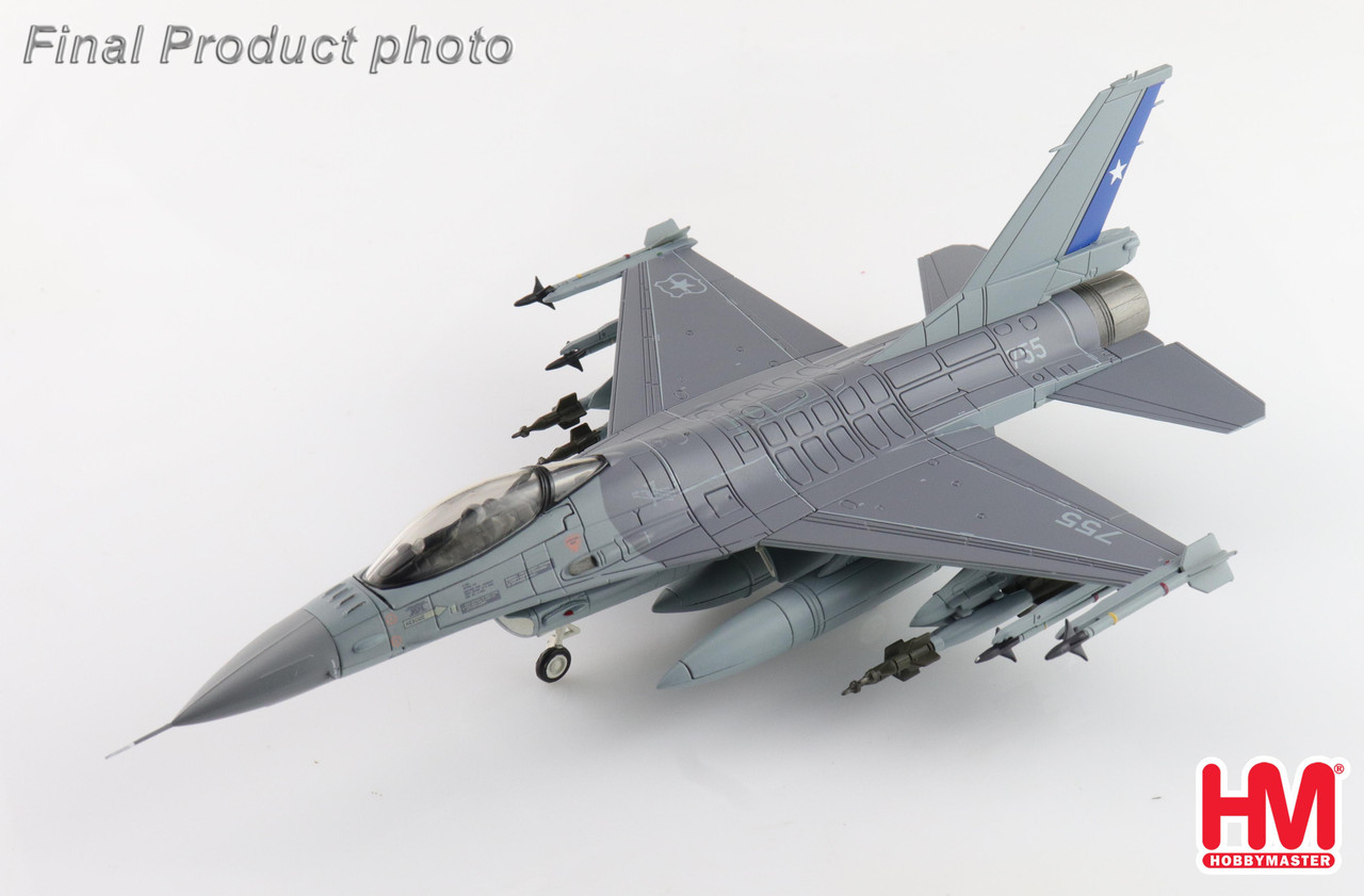 F-16 MLU 755, Chilean Air Force, 1:72 Hobby Master HM-HA38052