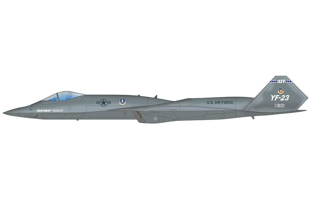 1/144 YF-23 グレイゴースト YF-23
