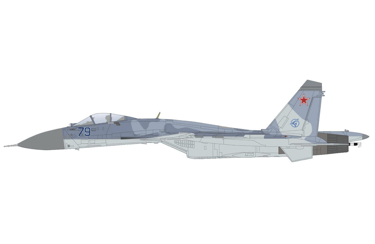 Su-27K (T10K-5) Blue 79, Russian Air Force, 1995 (w/KH-41 
