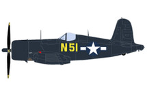 F4U-4 Corsair N51, John Glenn, VMF-155, China 1945